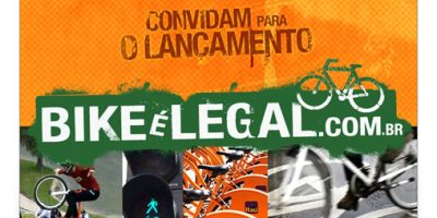 Convite lançamento do portal Bike é Legal
