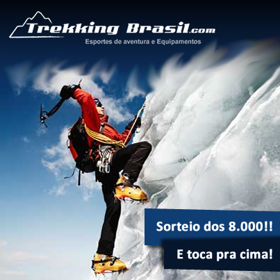 Sorteio dos 8 mil amigos do Facebook Trekking Brasil